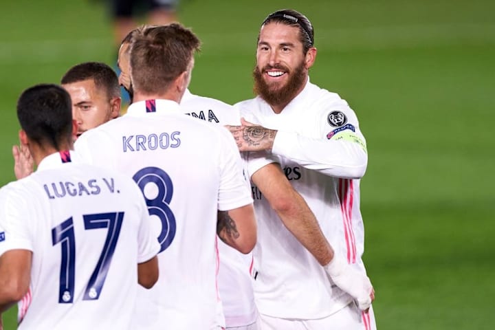 Sergio Ramos diprediksi sudah bisa turun membela Real Madrid menghadapi Borussia Monchengladbach
