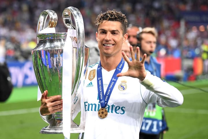 Cristiano Ronaldo conquistó cuatro Champions con el Real Madrid