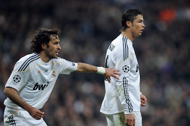 Cristiano Ronaldo, Raul Gonzalez