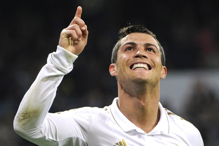 Ronaldo records his 100th La Liga goal in March 2012
