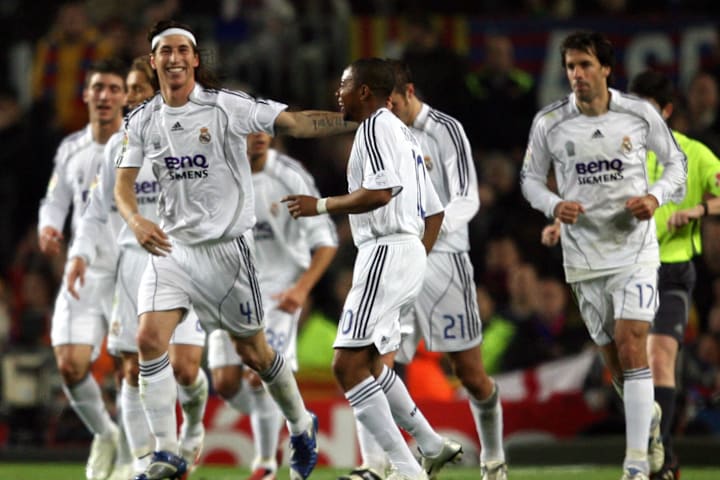 Sergio Ramos, Robinho, Van Niesterlooy