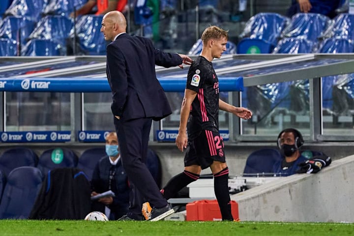 Zidane y Odegaard