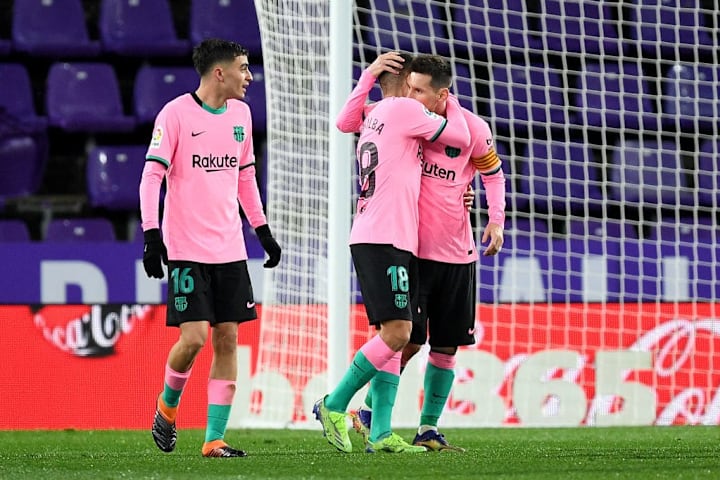 Messi celebra su gol