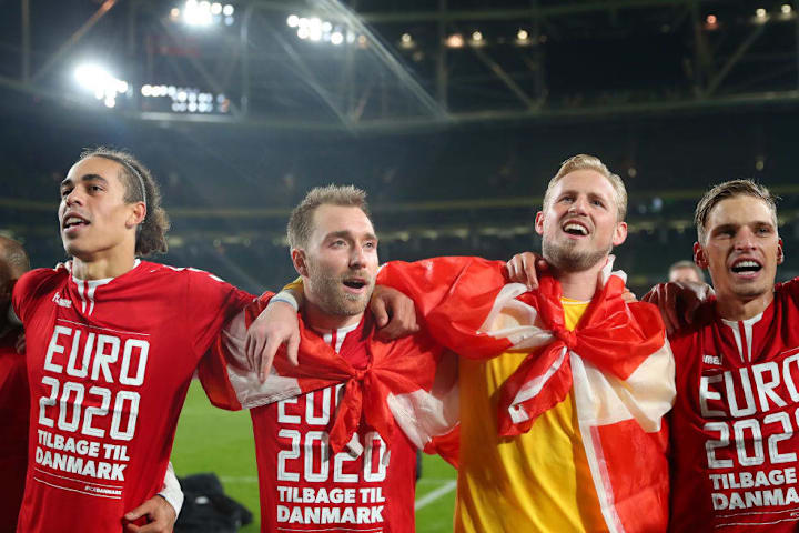 Christian Eriksen, Kasper Schmeichel