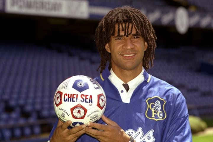 Ruud Gullit of Chelsea