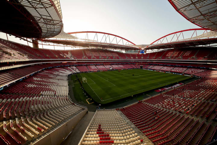 No, it's not the Emirates - it's Benfica's Estadio da Luz