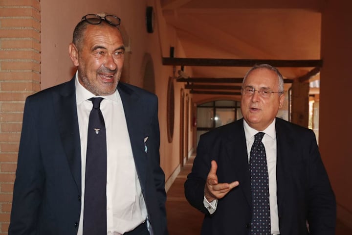 Maurizio Sarri, Claudio Lotito