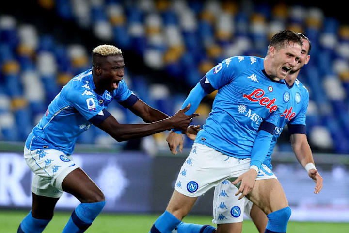 Piotr Zielinski, Fabian Ruiz, Victor Osimhen