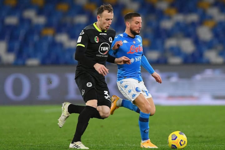 Mertens contro lo Spezia