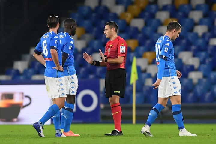 SSC Napoli v US Sassuolo - Serie A