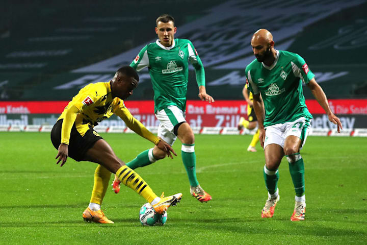 Youssoufa Moukoko stand gegen Werder in der Startelf