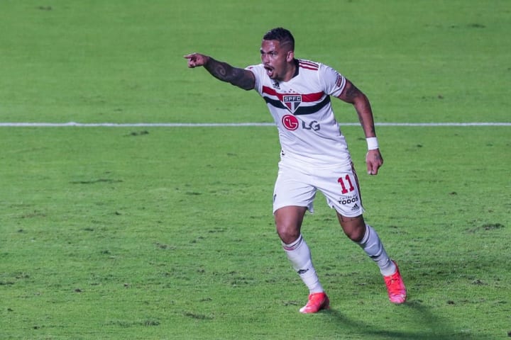 Luciano São Paulo Palmeiras Libertadores Atacante Lesão