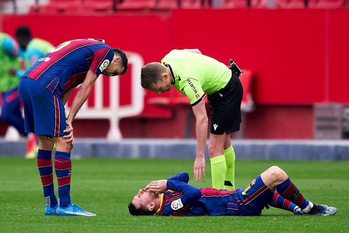Sevilla FC v FC Barcelona - La Liga Santander
