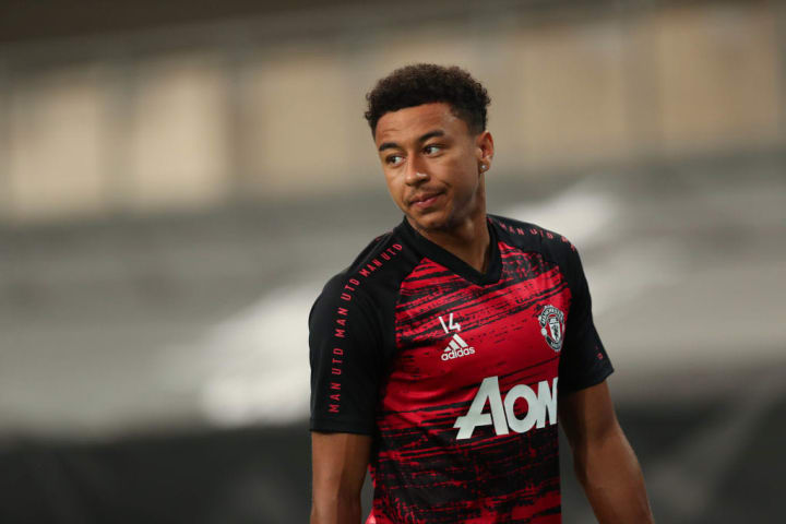 Lingard's poor form has seen his rating drop for FIFA 21