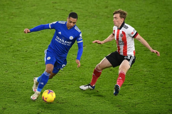 Youri Tielemans (left) is yet to miss a minute of Leicester's Premier League campaign this season