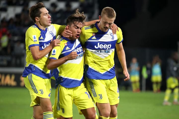 Matthijs de Ligt, Federico Chiesa, Paulo Dybala