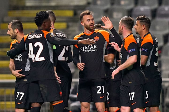 Borja Mayoral dopo il gol del raddoppio