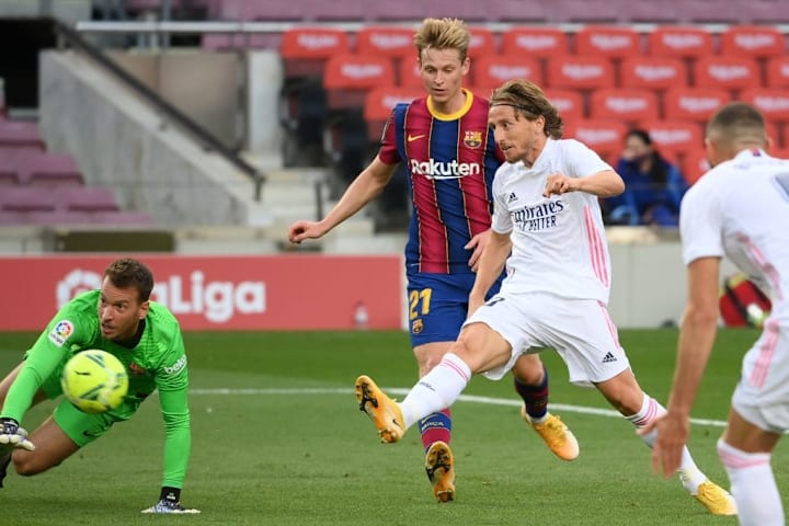 El Real Madrid se impuso al FC Barcelona