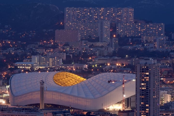 The Stade Vélodrome, home to Ligue 1 outfit Marseille 