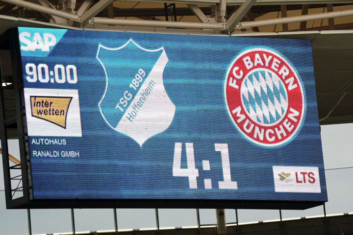 Both Bayern and Dortmund were involved in shock Bundesliga defeats at the weekend
