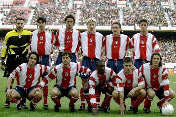 The Athletico Madrid team