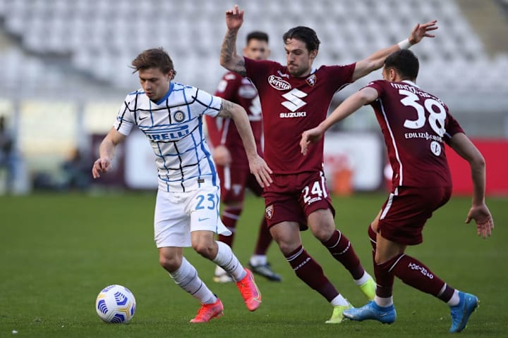 Nicolo Barella, Simone Verdi, Rolando Mandragora