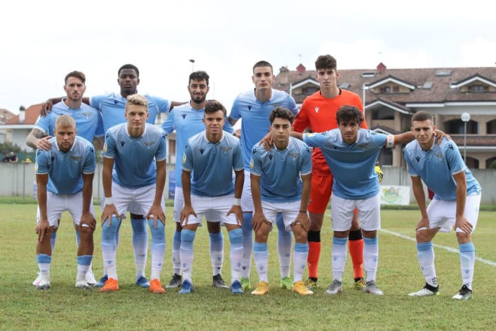Lazio's youth team in action