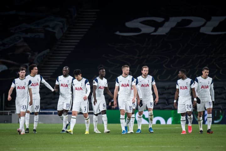 Ben Davies, Dele Alli, Moussa Sissoko, Son Heung-min, Davinson Sanchez, Eric Dier, Harry Kane, Serge Aurier, Erik Lamela