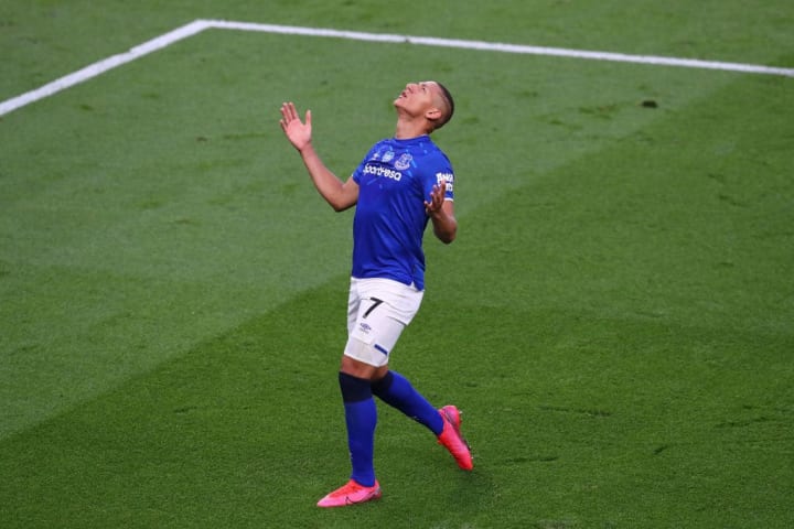 Richarlison offered some attacking threat for Everton