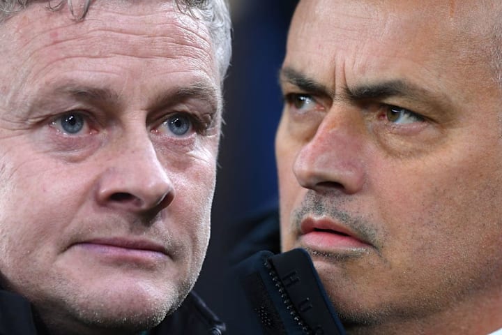 Ole Gunnar Solskjaer dan Jose Mourinho