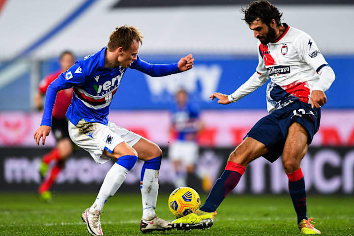 Mikkel Damsgaard, Sampdoria