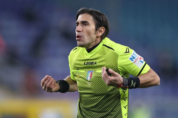 Arbitro Calvarese, Sampdoria-Milan
