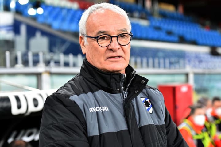 Claudio Ranieri, tecnico della Sampdoria