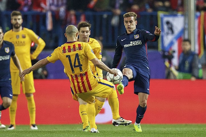 UEFA Champions League - "Atletico Madrid v FC Barcelona"