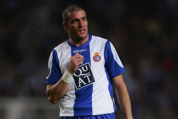 Walter Pandiani con el Deportivo de La Coruña