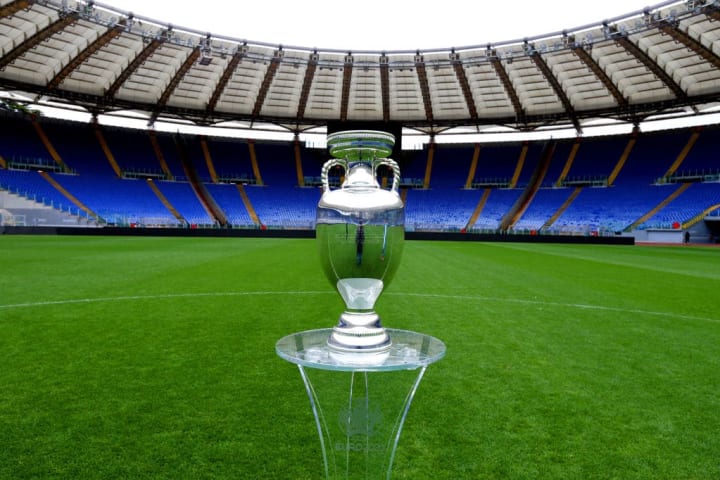 UEFA Euro 2020 Trophy Tour in Rome