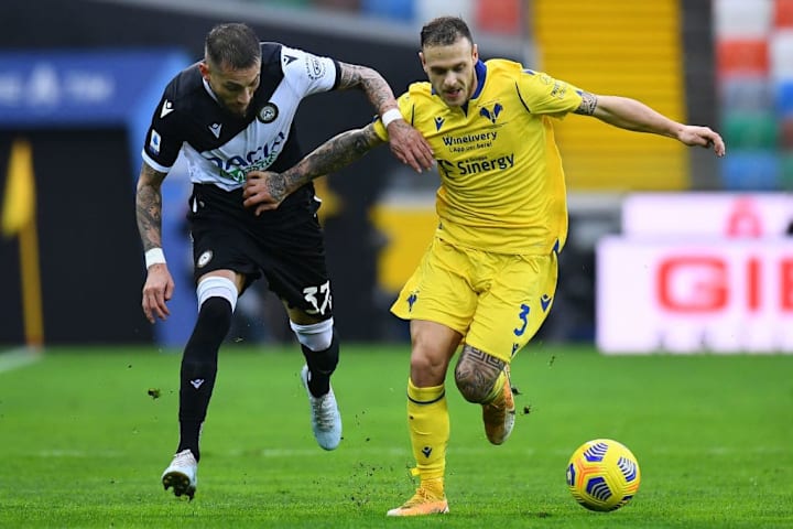 Udinese Calcio  v Hellas Verona FC, Federico Dimarco