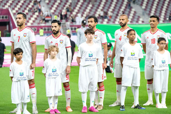 Ali Mabkhout, Bandar Mohammed, Mohammed Barqesh, Mohammed Marzooq, Abdullah Ramadan