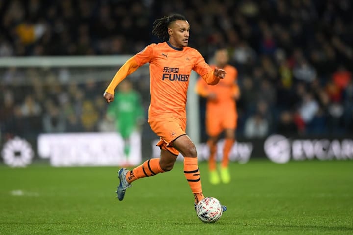 Inter loanee Valentino Lazaro has already agreed to extend his stay at Newcastle until the end of the campaign