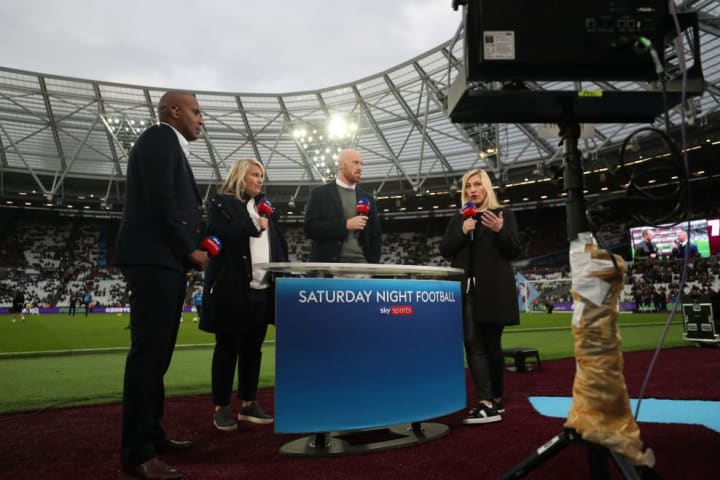 Kelly Cates anchors Sky's matchday coverage