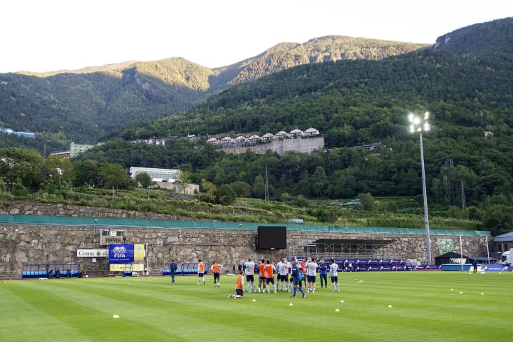 Estadi Comunal d'Andorra la Vella hosts Andora's national team's games until 2014