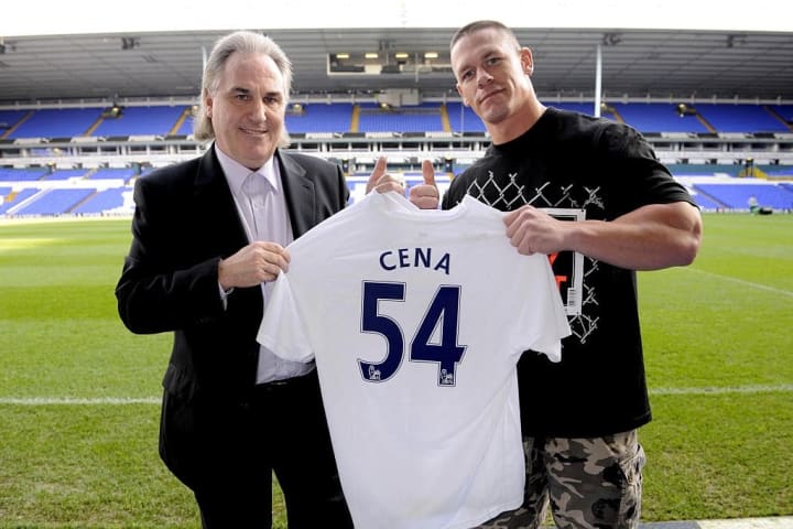 John Cena could do with bringing some ruthless aggression to Tottenham - and some silverware, he has enough titles to spare
