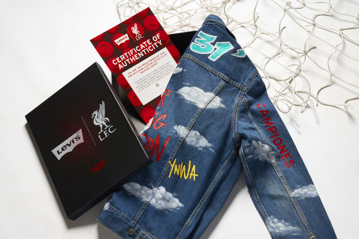 Levi's Link Up With Liverpool to Celebrate Title Win With Custom Jackets