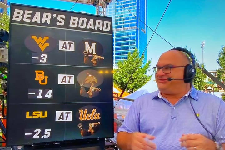 ESPN's The Bear is going with home underdogs on Week 1. 