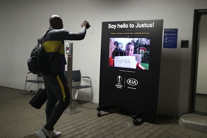 Romelu Lukaku begrüßt Justus