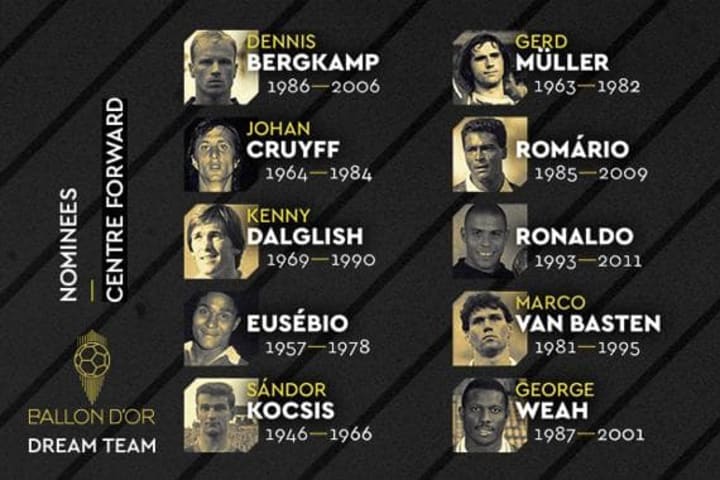 Delantero Centro, Balón de Oro Dream Team