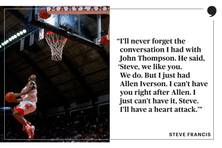 Four things we learned from Steve Francis' gripping Players' Tribune story