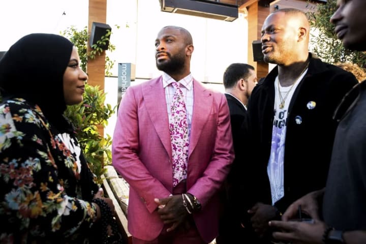 Ibtihaj Muhammad, P. J. Tucker, Martellus Bennett