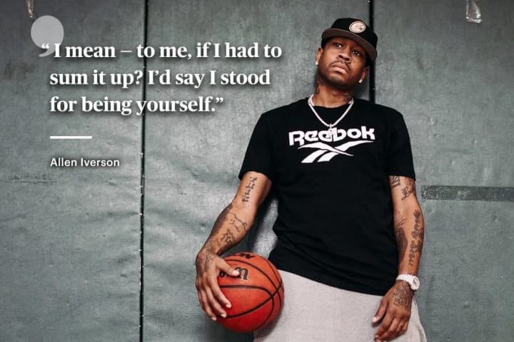 Allen Iverson in 2005] I always let LeBron know they love you right now,  please believe the first you do something, they waiting man, they waiting  : r/nba