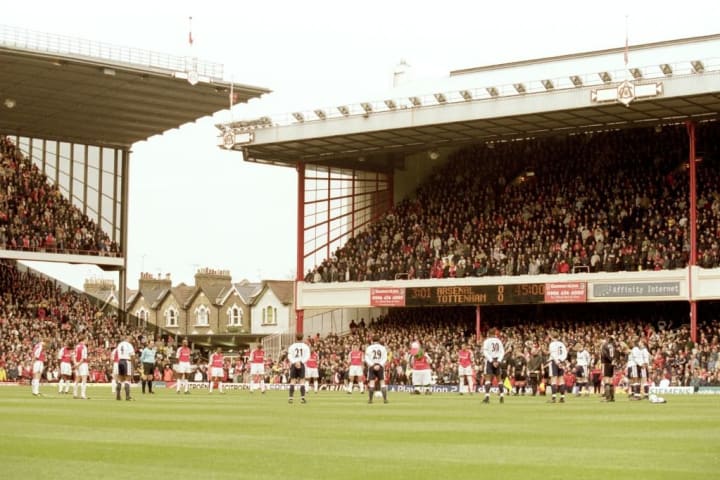 Arsenal and Tottenham observed an impeccable minute's silence during the 2001 north London derby - played on the day Rocastle passed away